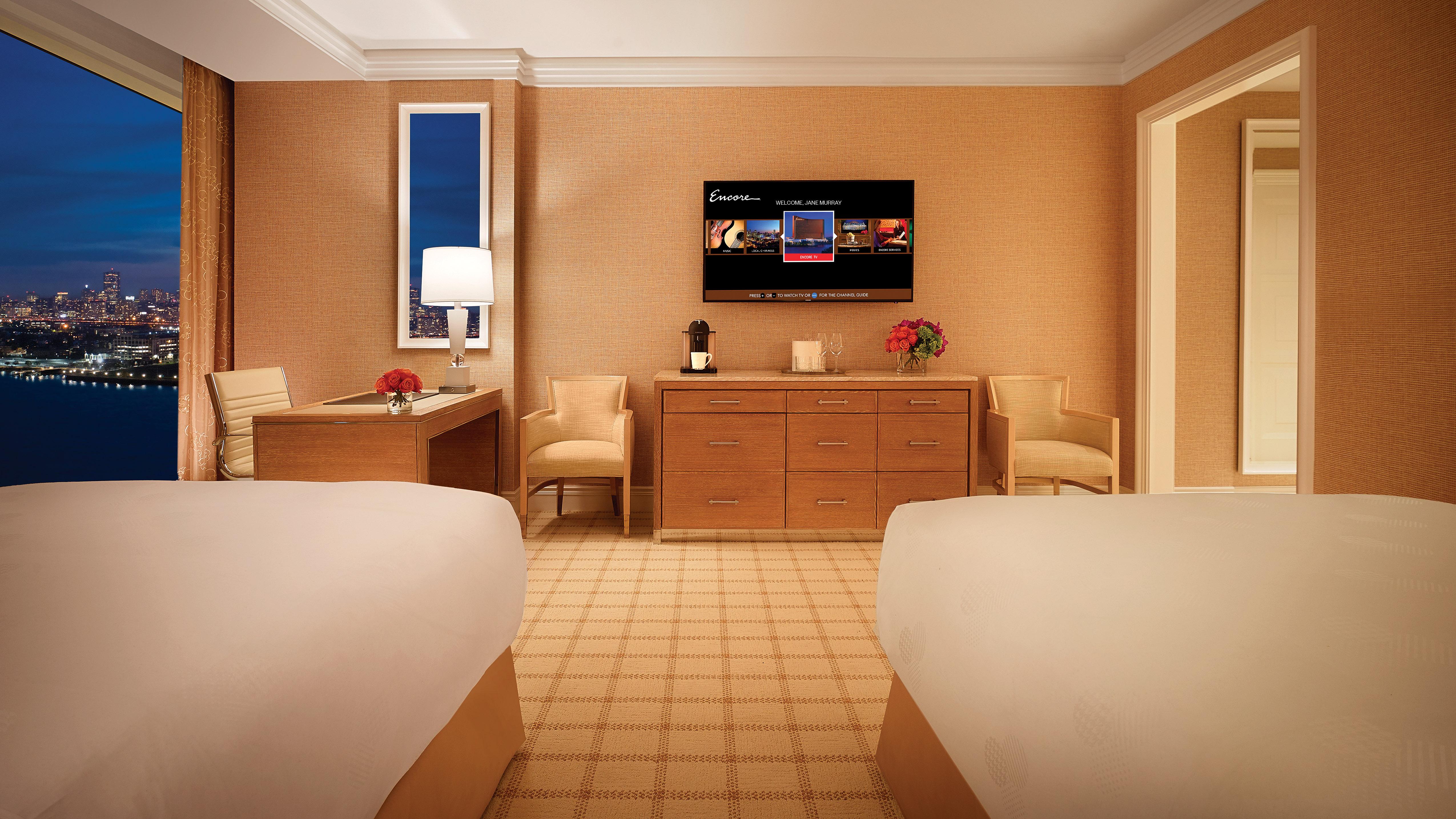 Encore Boston Harbor Everett Экстерьер фото A guest room at Encore