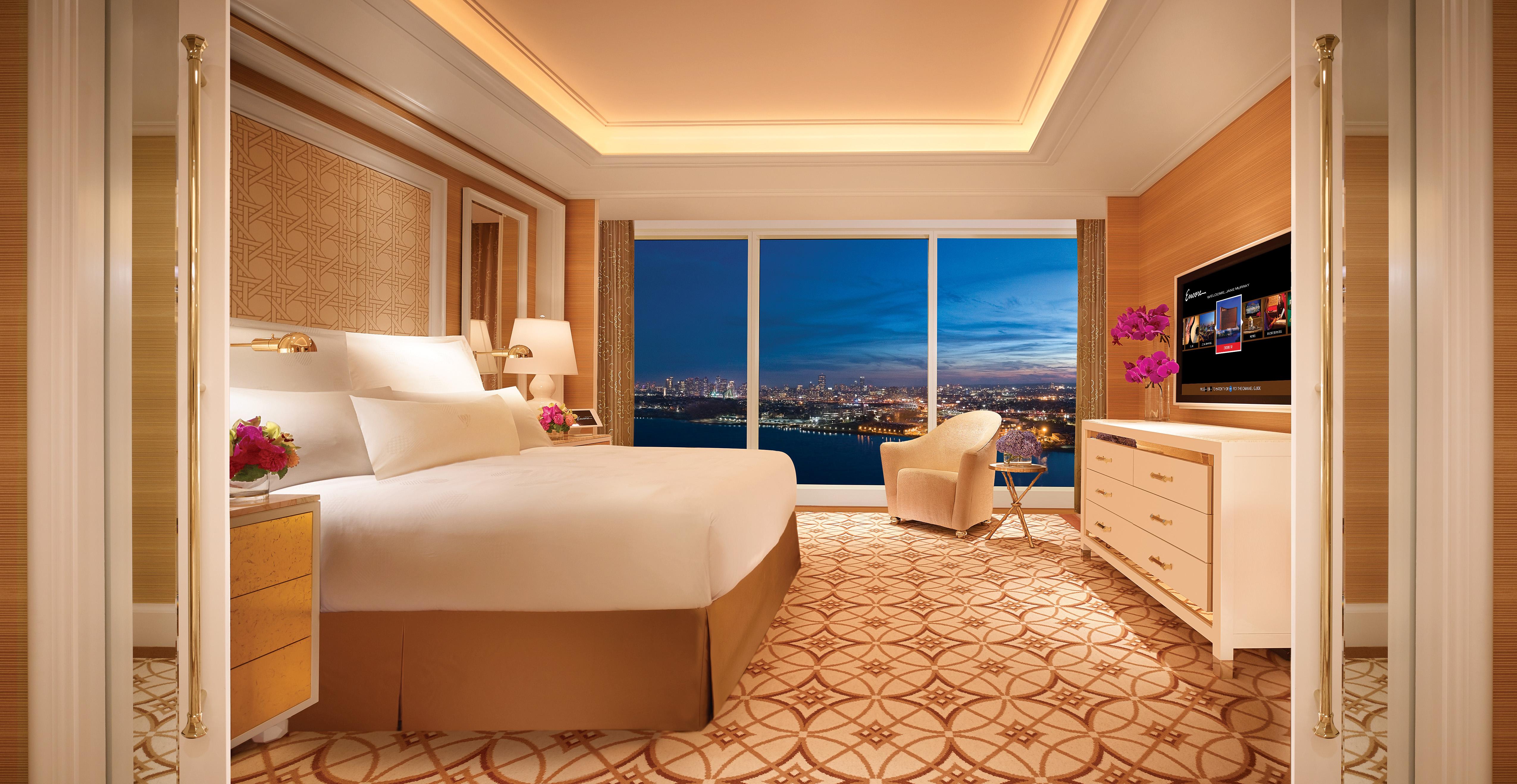 Encore Boston Harbor Everett Экстерьер фото A bedroom at The Venetian Resort