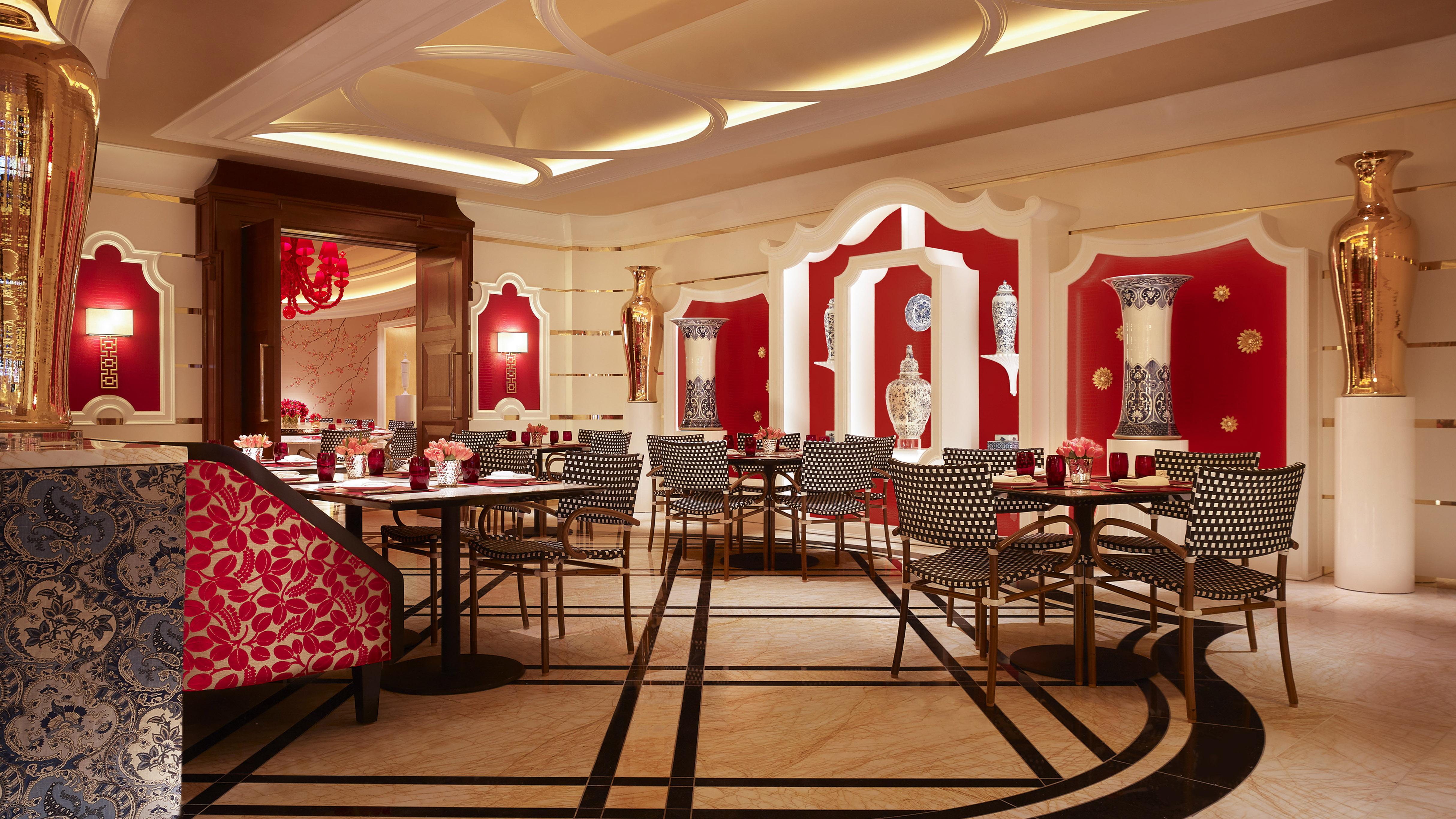 Encore Boston Harbor Everett Экстерьер фото The interior of the restaurant