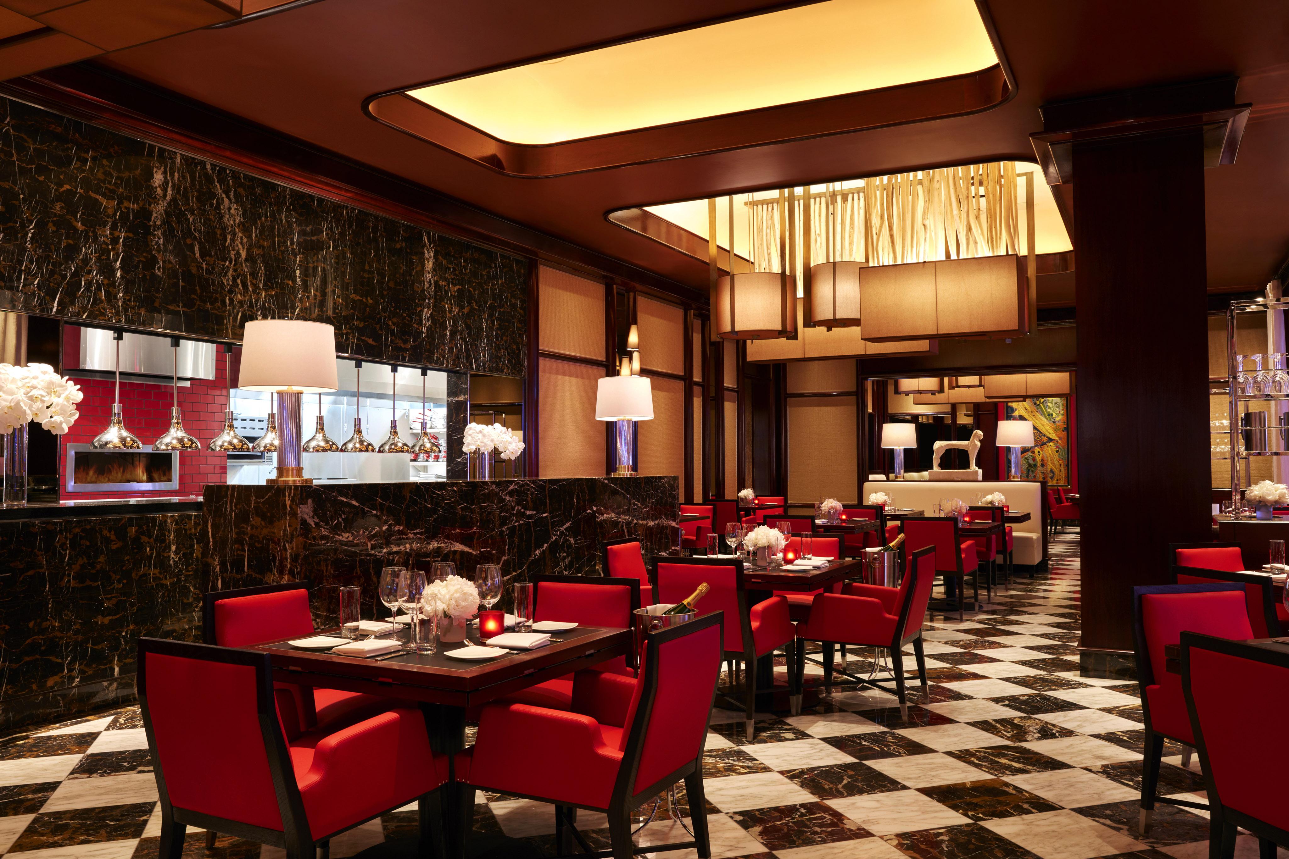 Encore Boston Harbor Everett Экстерьер фото The interior of the restaurant