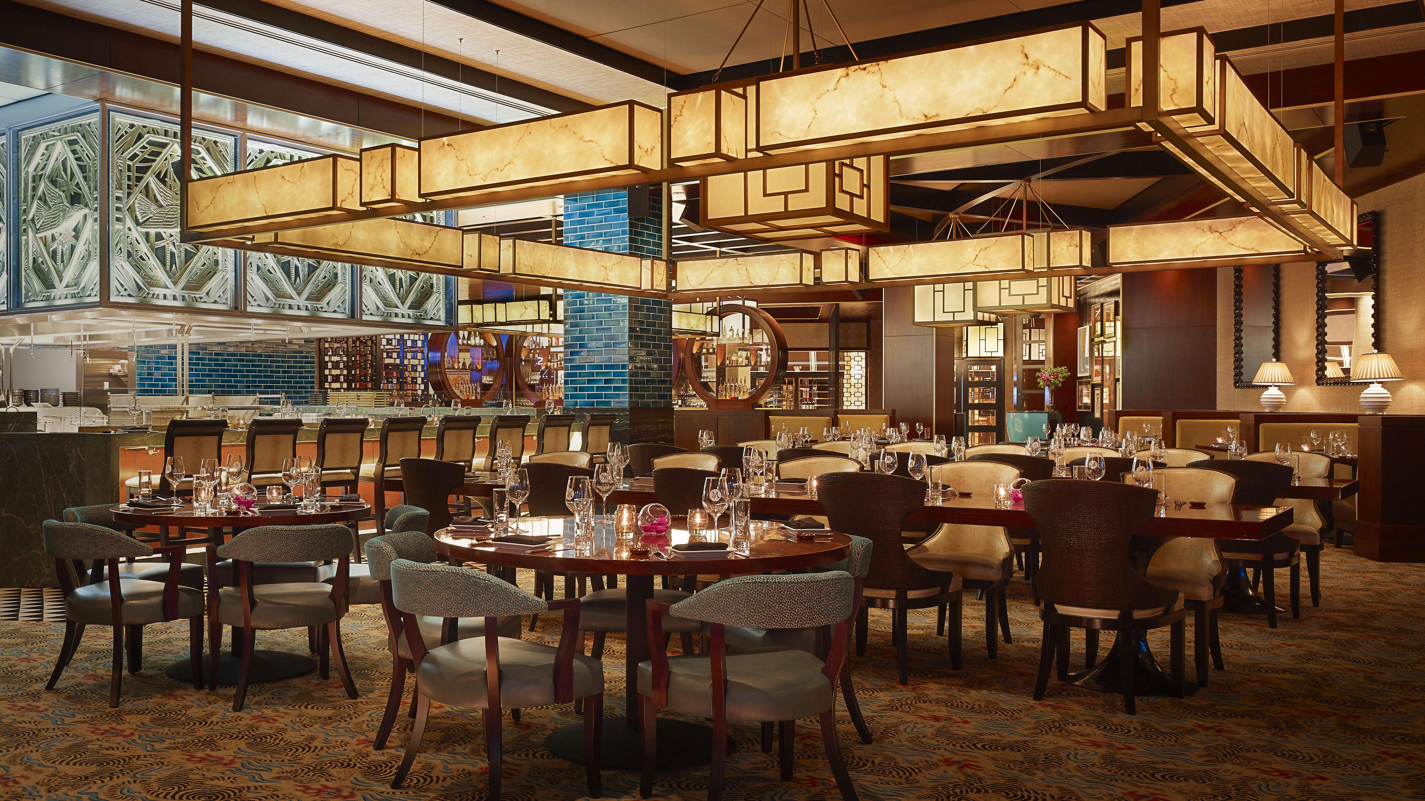 Encore Boston Harbor Everett Экстерьер фото Interior of the restaurant